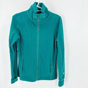 Kuhl Kember Organic Cotton Jacket Thumbholes full Zip Gorpcore camping size S